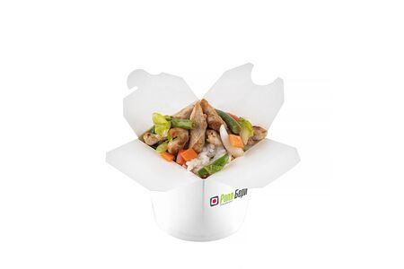 Рис обжаренный со свининой