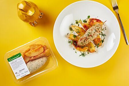 Люля-кебаб с картофельными дольками