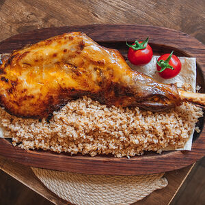 Գառան թիակ հաճարով