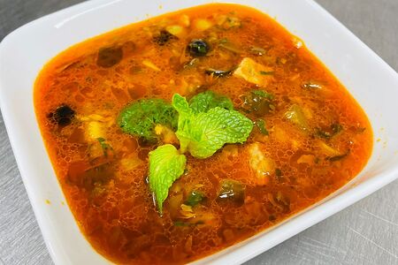 Солянка по-грузински с говядиной