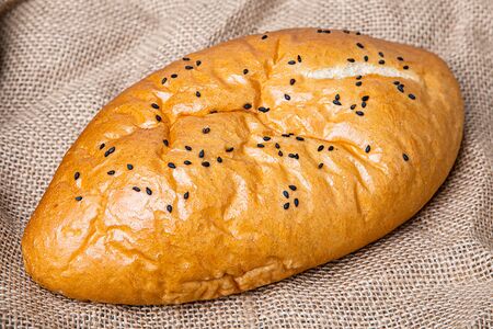 Кулебяка с говядиной и свининой