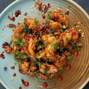 Цыпленок в соусе киккоман