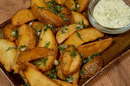 Картофельные дольки Айдахо