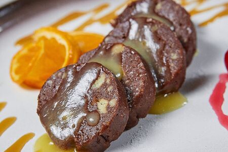 Домашняя сливочная колбаска