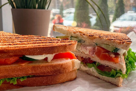 Сэндвич с семгой