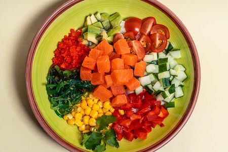 Поке с лососем