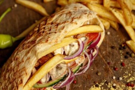 Гиро средний с грибами