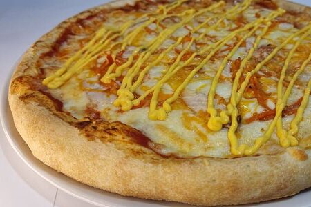 Копченый цыпленок по-корейски с сыром