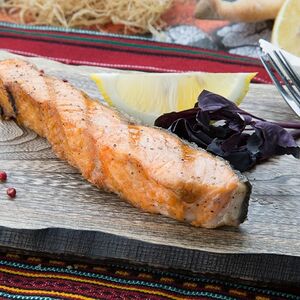 Стейк из семги