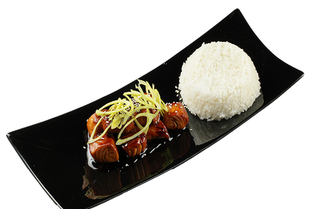 Лосось в соусе терияки