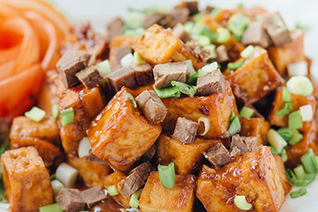 714 Тофу с мясом