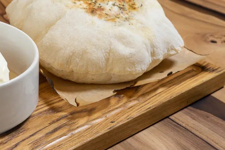 Пита надувная из печи