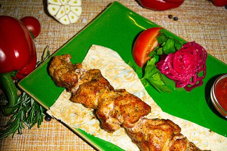 Шашлык из говядины