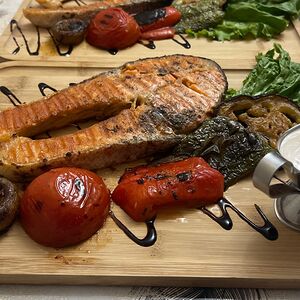 Стейк из семги