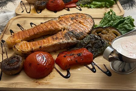 Стейк из семги