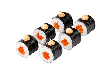 Ролл острый с лососем