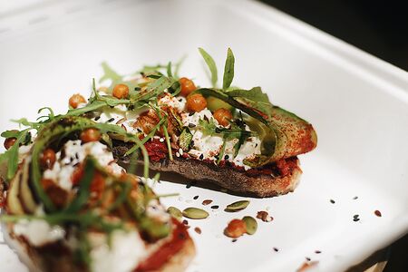 Тост со страчателлой