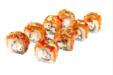 Обожженный лосось