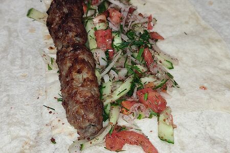 Люля дурум из курицы