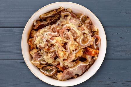 Уши свиные с чесночком