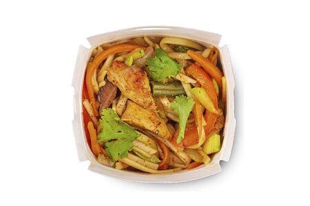 Лапша с цыпленком