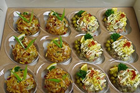 Спунтини из салатов