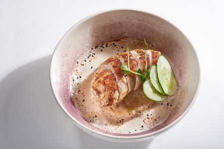 Цыпленок су-вид с рисом 