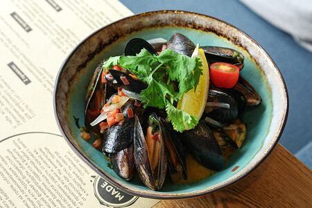 Мидии по-бразильски