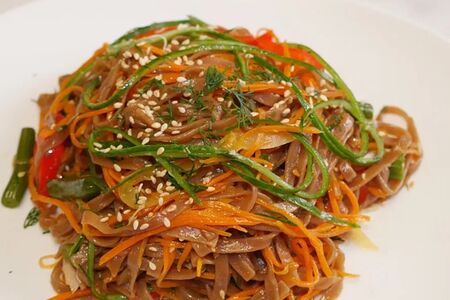 Соба с овощами