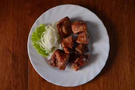 Шашлык из cвинoй шеи