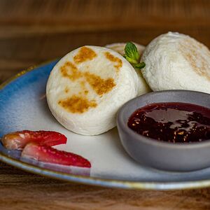 Сырники с топпингом (3 шт.) 