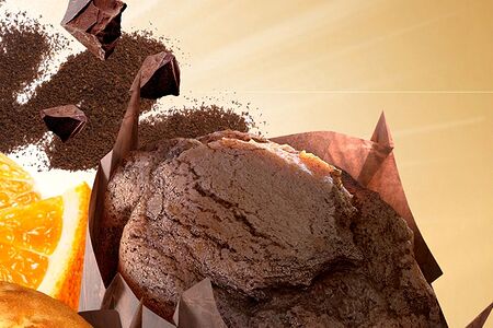 Маффин с тёмным шоколадом