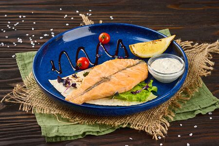 Стейк из семги