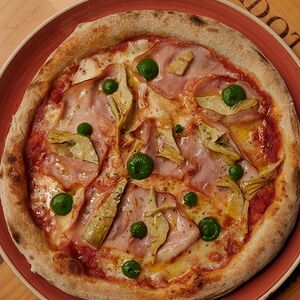 С ветчиной и артишоками