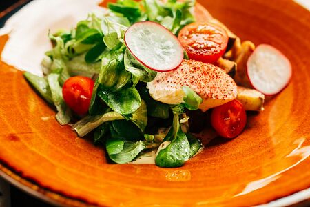 Салат из печёных овощей