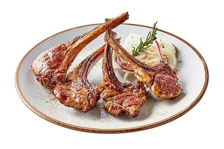 Каре ягнёнка гриль