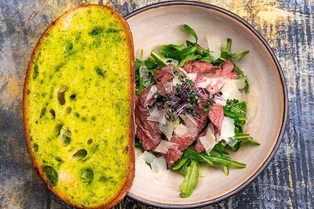 Мачете с томатами и чимичурри