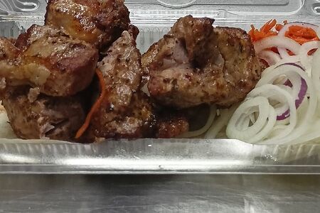 Мякоть свиная на углях