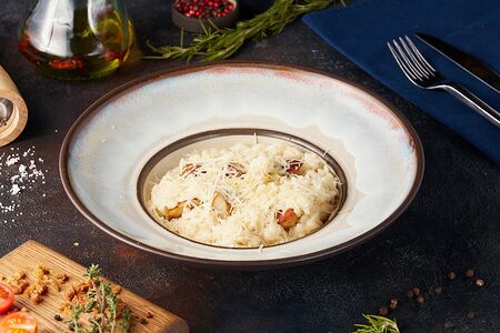 Ризотто с белыми грибами