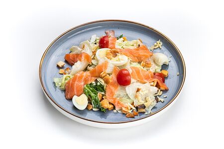 Цезарь с семгой