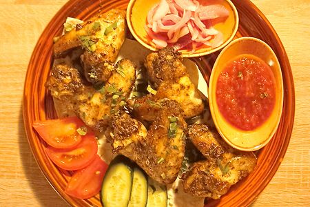 Куриные крылья гриль