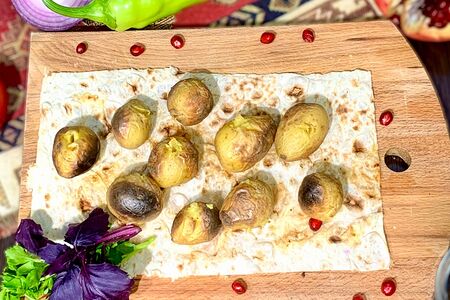 Картошка на углях