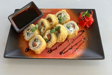 Мито лосось темпура