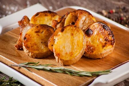 Картофель на углях