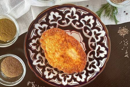 Куриная отбивная в панировке