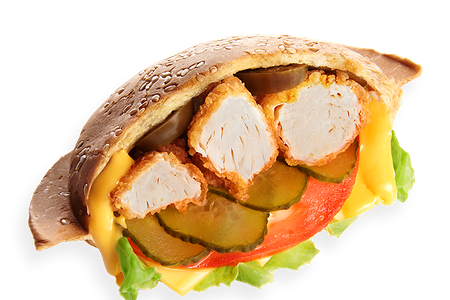 Ufo бургер Спайси чиз чикен