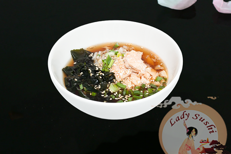 Суимоно сяке суп