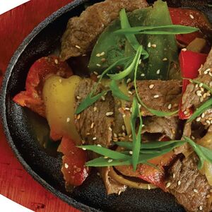 Мясо на жаровне