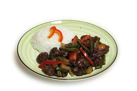 Говядина в кисло-сладком соусе