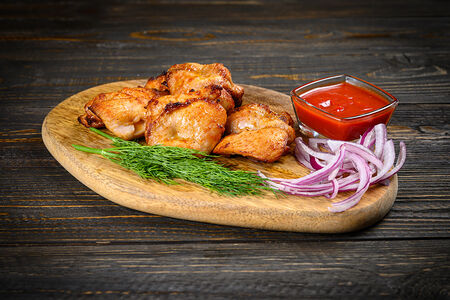 Шашлык из куриного филе